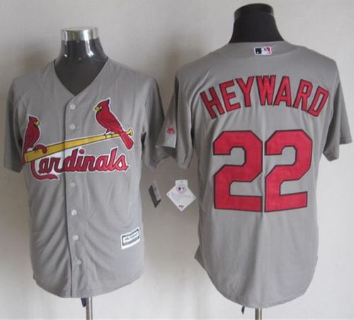 Cardinals #22 Jason Heyward Grey New Cool Base Stitched MLB Jersey